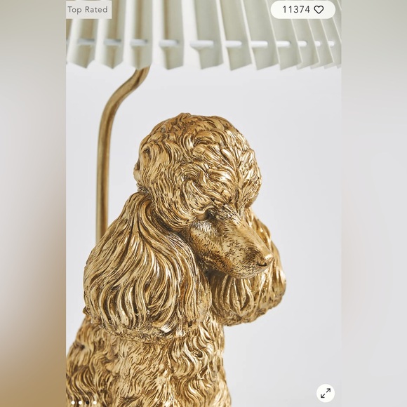 Anthropologie The Icon Table Lamp: Dog Edition: Poodle
NIB - Picture 3 of 6